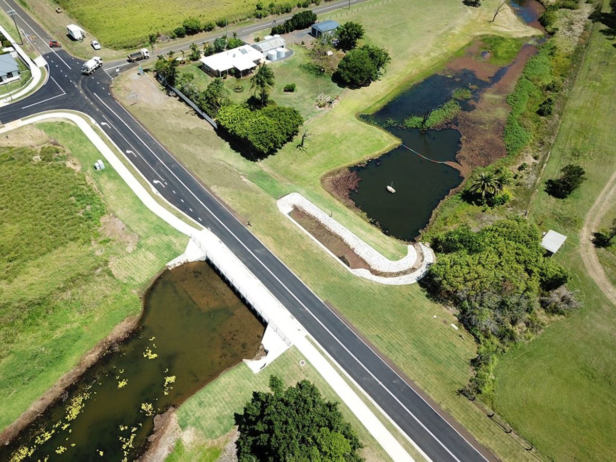 Hughes Road Moneys Creek Crossing Culvert Upgrade, Bargara Empire